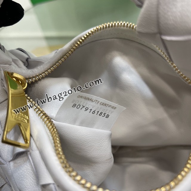 Bottega veneta高端女包 98080小號 寶緹嘉最新編織打結圓形hobo包 BVjodie新版本2代羊皮手工編織手腕包  gxz1372